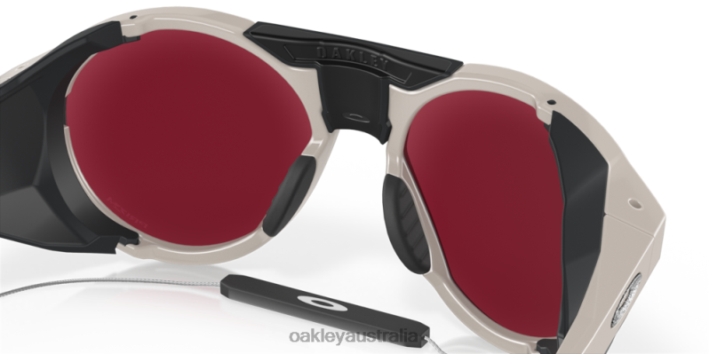 Clifden Stale Sandbech Signature Series Prizm Snow Black Iridium Lenses, Warm Grey Frame Oakley2ZJX955