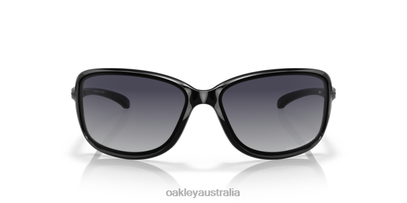 Cohort Grey Gradient Polarized Lenses, Polished Black Frame Oakley2ZJX457
