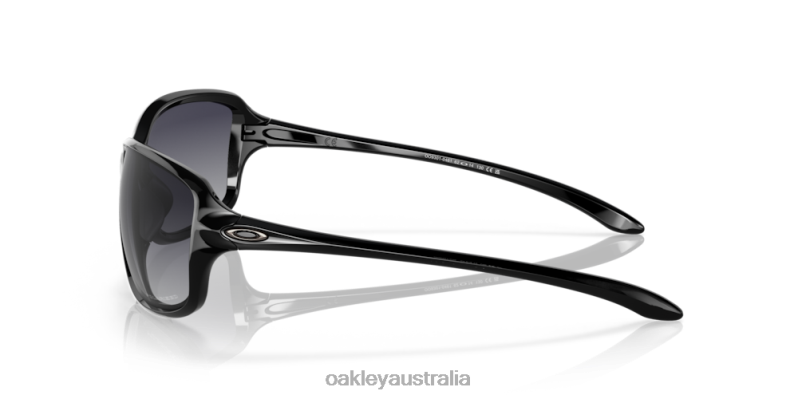 Cohort Grey Gradient Polarized Lenses, Polished Black Frame Oakley2ZJX457
