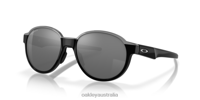 Coinflip (Low Bridge Fit) Prizm Black Lenses, Polished Black Frame Oakley2ZJX527