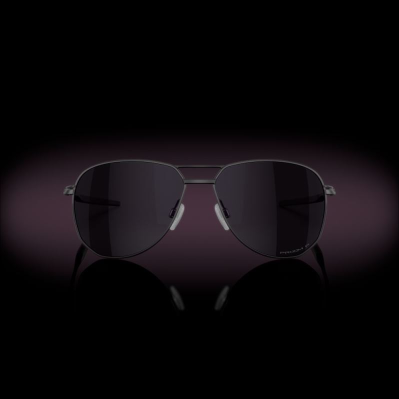 Contrail TI Prizm Grey Polarized Lenses, Satin Black Frame Oakley2ZJX371