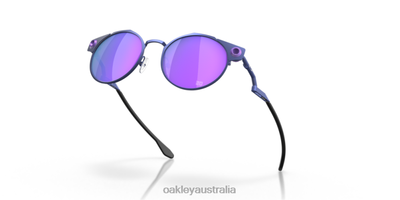 Deadbolt Fabio Quartararo Collection Prizm Violet Lenses, Matte Navy Frame Oakley2ZJX546