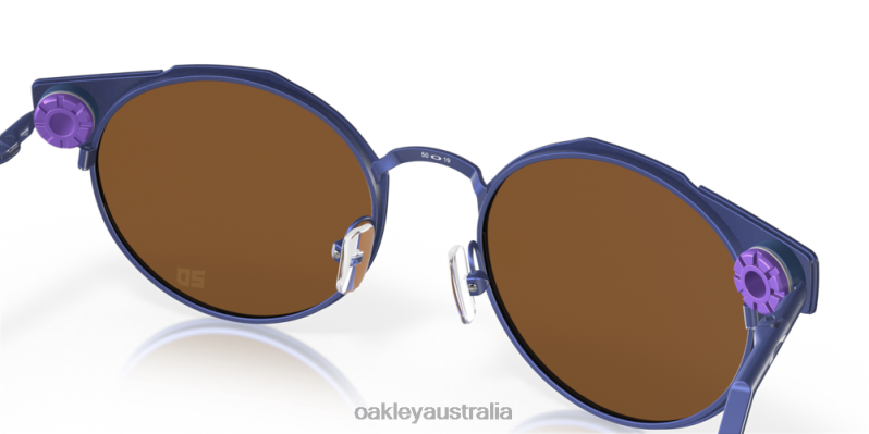 Deadbolt Fabio Quartararo Collection Prizm Violet Lenses, Matte Navy Frame Oakley2ZJX546