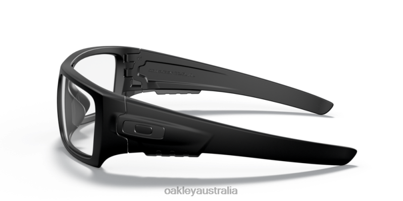 Det Cord PPE Clear Lenses, Matte Black Frame Oakley2ZJX844