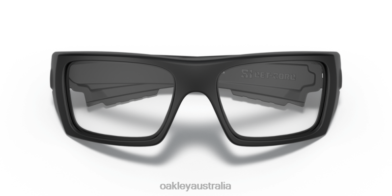 Det Cord PPE Clear Lenses, Matte Black Frame Oakley2ZJX844