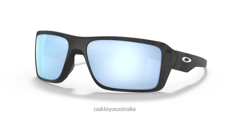 Double Edge Prizm Deep Water Polarized Lenses, Matte Black Camo Frame Oakley2ZJX505