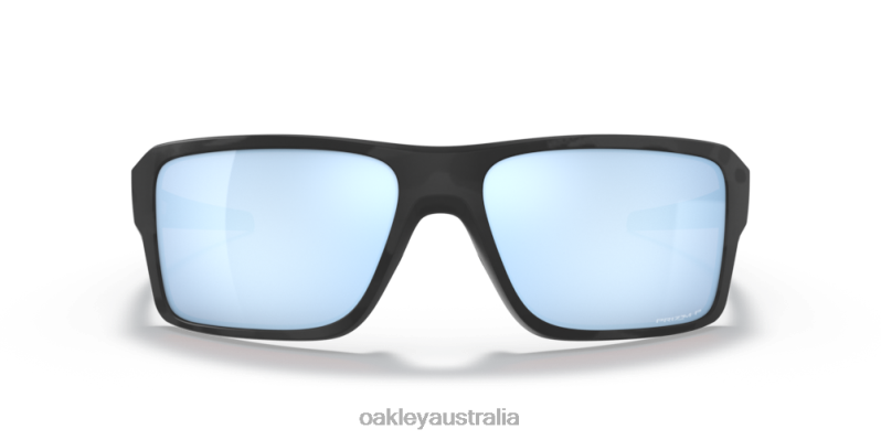 Double Edge Prizm Deep Water Polarized Lenses, Matte Black Camo Frame Oakley2ZJX505