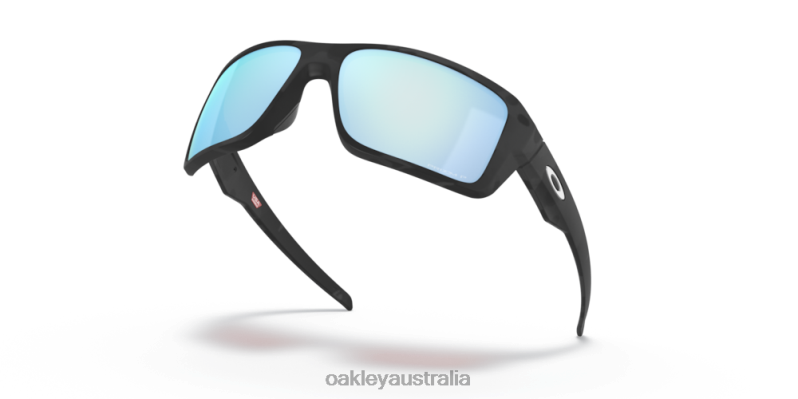Double Edge Prizm Deep Water Polarized Lenses, Matte Black Camo Frame Oakley2ZJX505