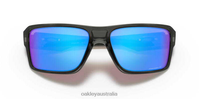 Double Edge Prizm Sapphire Polarized Lenses, Grey Smoke Frame Oakley2ZJX503