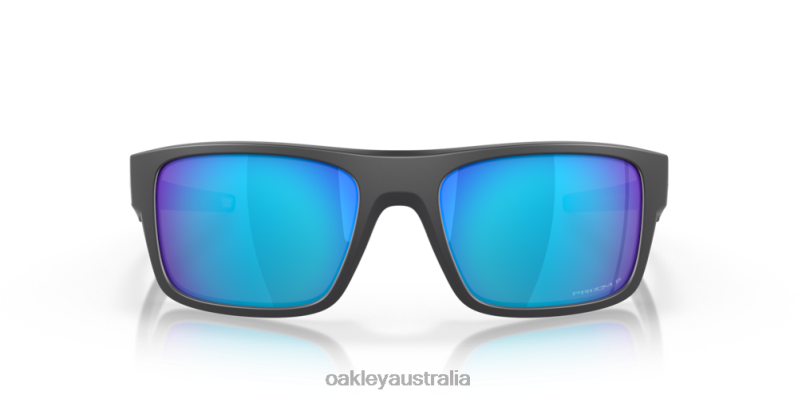 Drop Point Prizm Sapphire Polarized Lenses, Matte Dark Grey Frame Oakley2ZJX500