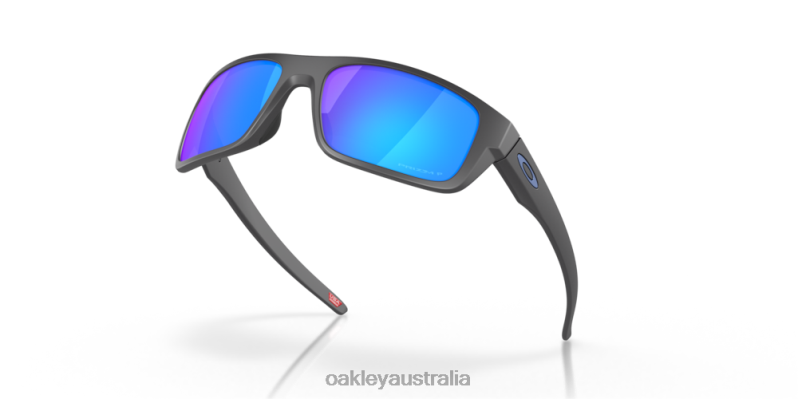 Drop Point Prizm Sapphire Polarized Lenses, Matte Dark Grey Frame Oakley2ZJX500