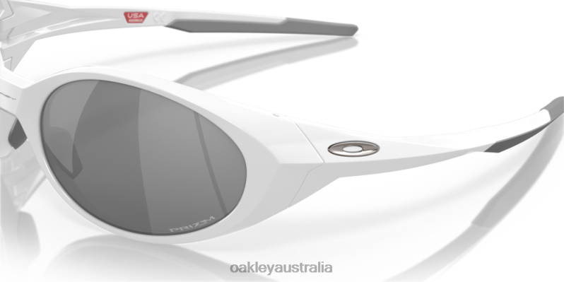 Eye Jacket Redux Prizm Black Lenses, Polished White Frame Oakley2ZJX952