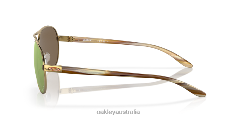 Feedback Prizm Rose Gold Polarized Lenses, Polished Gold Frame Oakley2ZJX483