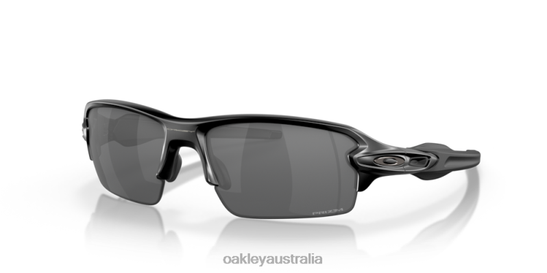 Flak 2.0 (Low Bridge Fit) Prizm Black Lenses, Matte Black Frame Oakley2ZJX866