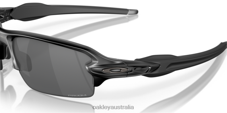 Flak 2.0 (Low Bridge Fit) Prizm Black Lenses, Matte Black Frame Oakley2ZJX866