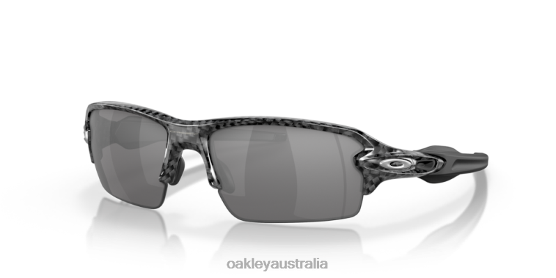 Flak 2.0 (Low Bridge Fit) Slate Iridium Lenses, Carbon Fiber Frame Oakley2ZJX862