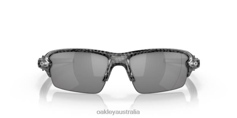 Flak 2.0 (Low Bridge Fit) Slate Iridium Lenses, Carbon Fiber Frame Oakley2ZJX862