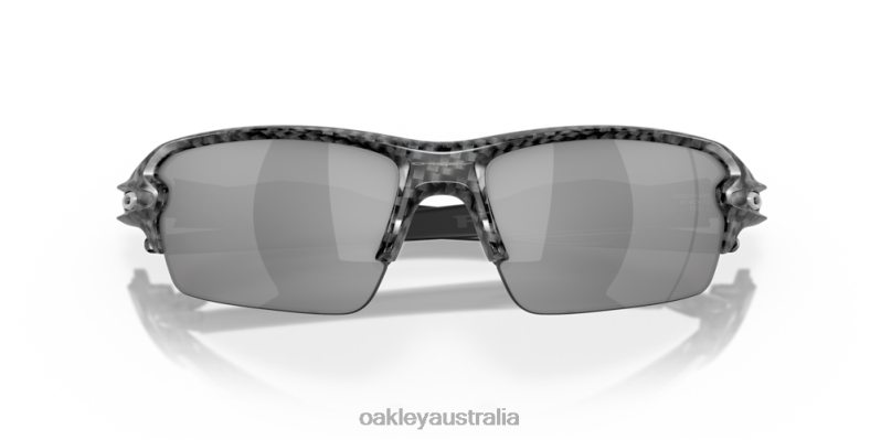 Flak 2.0 (Low Bridge Fit) Slate Iridium Lenses, Carbon Fiber Frame Oakley2ZJX862
