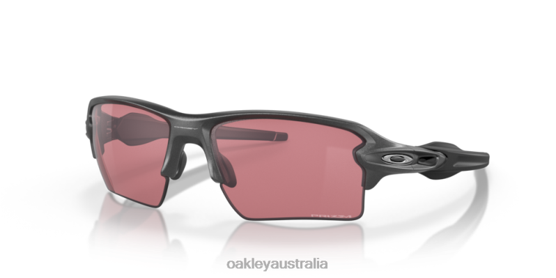 Flak 2.0 XL Prizm Dark Golf Lenses, Steel Frame Oakley2ZJX140