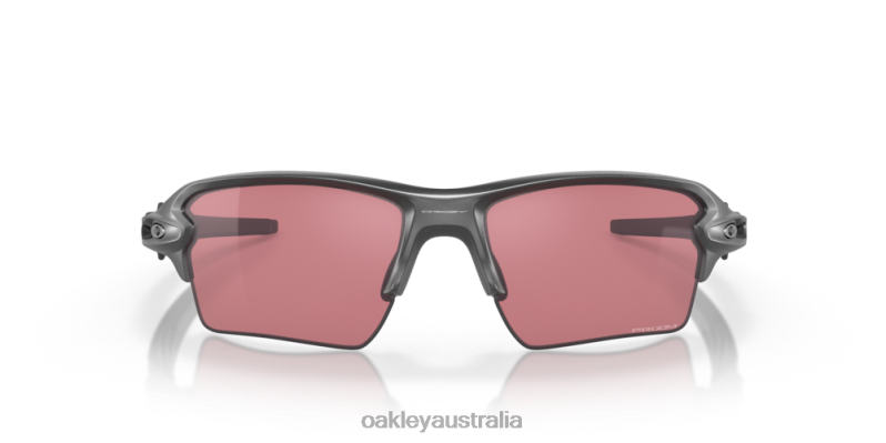 Flak 2.0 XL Prizm Dark Golf Lenses, Steel Frame Oakley2ZJX140