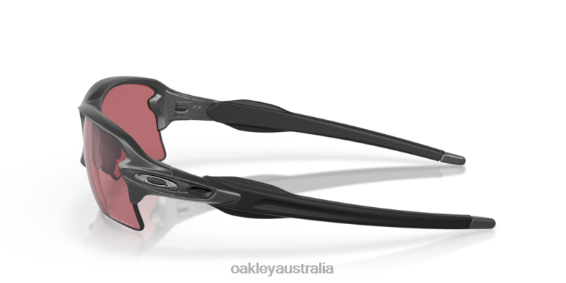 Flak 2.0 XL Prizm Dark Golf Lenses, Steel Frame Oakley2ZJX140