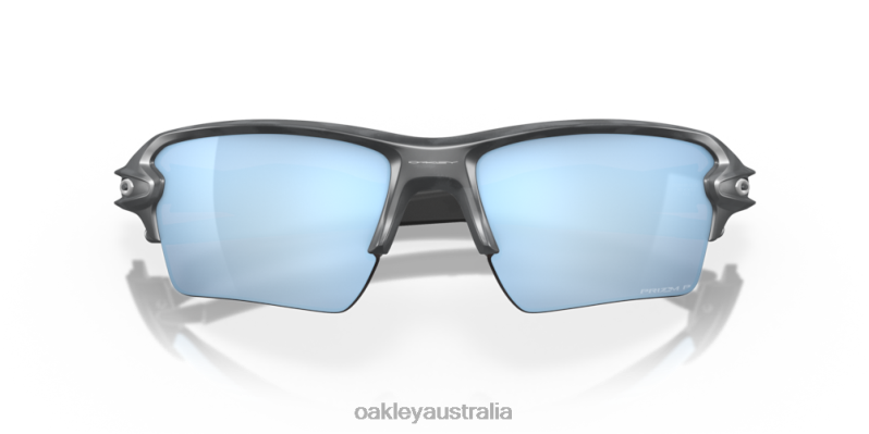 Flak 2.0 XL Prizm Deep Water Polarized Lenses, Matte Black Camo Frame Oakley2ZJX145