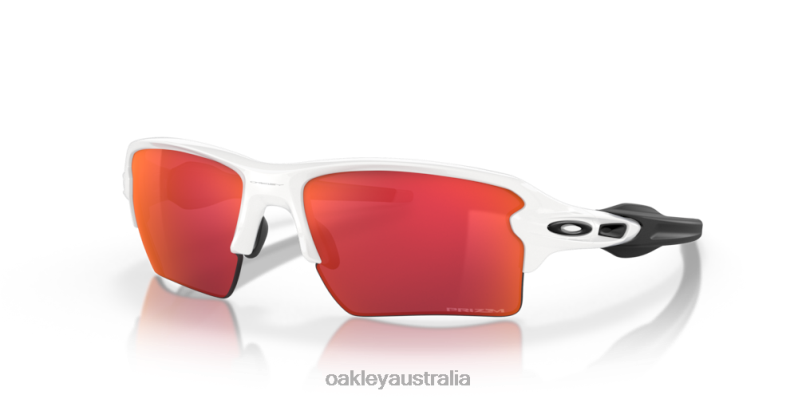 Flak 2.0 XL Prizm Field Lenses, Polished White Frame Oakley2ZJX125