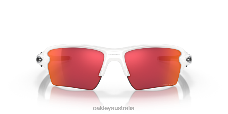 Flak 2.0 XL Prizm Field Lenses, Polished White Frame Oakley2ZJX125