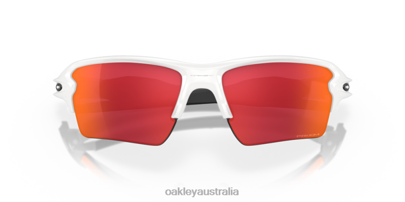 Flak 2.0 XL Prizm Field Lenses, Polished White Frame Oakley2ZJX125