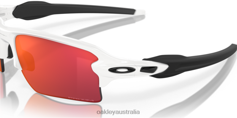 Flak 2.0 XL Prizm Field Lenses, Polished White Frame Oakley2ZJX125