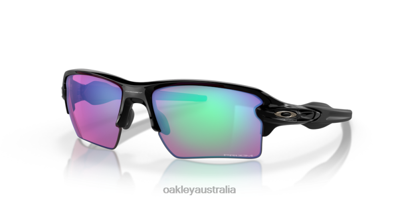 Flak 2.0 XL Prizm Golf Lenses, Polished Black Frame Oakley2ZJX127 - Click Image to Close