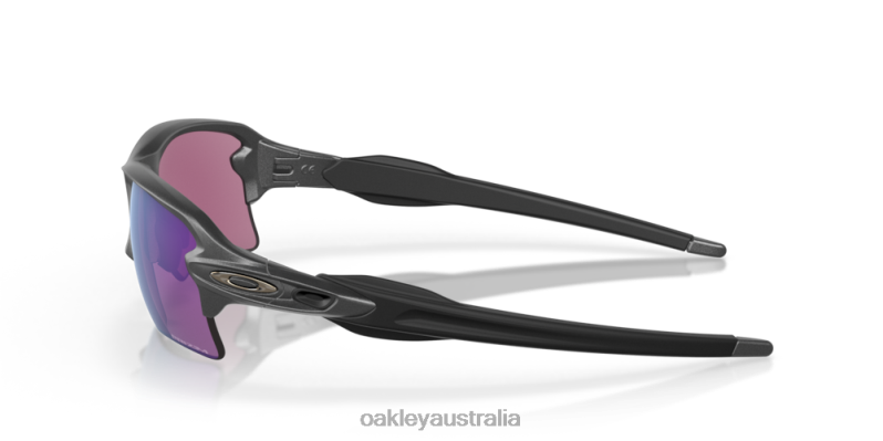 Flak 2.0 XL Prizm Road Jade Lenses, Steel Frame Oakley2ZJX142
