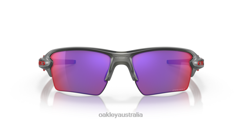 Flak 2.0 XL Prizm Road Lenses, Matte Grey Smoke Frame Oakley2ZJX126
