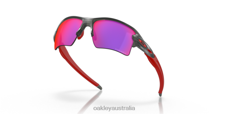 Flak 2.0 XL Prizm Road Lenses, Matte Grey Smoke Frame Oakley2ZJX126