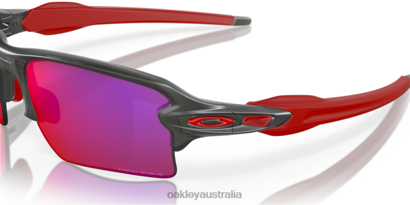 Flak 2.0 XL Prizm Road Lenses, Matte Grey Smoke Frame Oakley2ZJX126