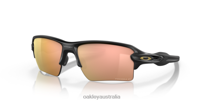 Flak 2.0 XL Prizm Rose Gold Polarized Lenses, Matte Black Frame Oakley2ZJX141