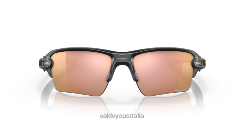Flak 2.0 XL Prizm Rose Gold Polarized Lenses, Matte Black Frame Oakley2ZJX141
