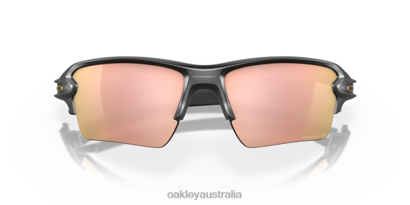 Flak 2.0 XL Prizm Rose Gold Polarized Lenses, Matte Black Frame Oakley2ZJX141
