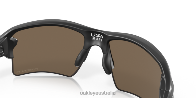 Flak 2.0 XL Prizm Rose Gold Polarized Lenses, Matte Black Frame Oakley2ZJX141