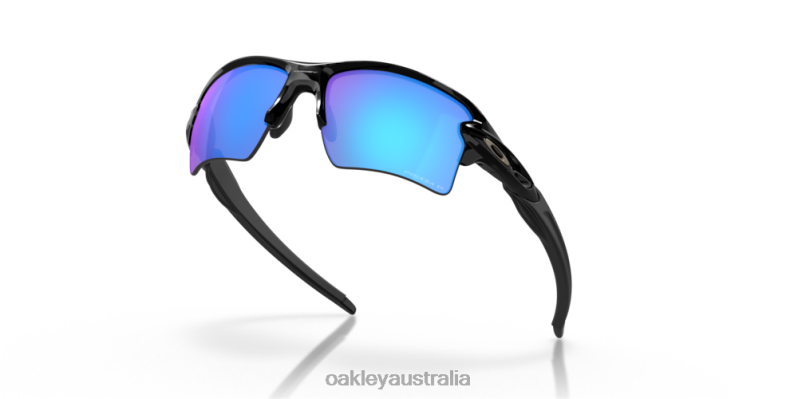 Flak 2.0 XL Prizm Sapphire Polarized Lenses, Polished Black Frame Oakley2ZJX143