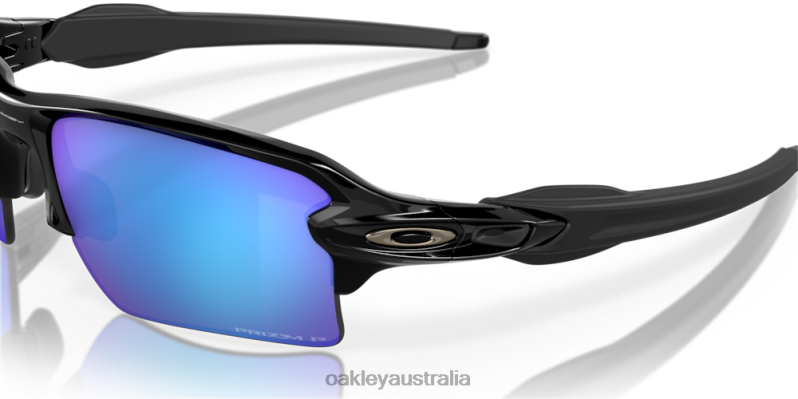 Flak 2.0 XL Prizm Sapphire Polarized Lenses, Polished Black Frame Oakley2ZJX143