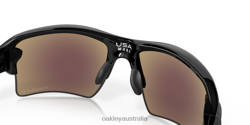 Flak 2.0 XL Prizm Sapphire Polarized Lenses, Polished Black Frame Oakley2ZJX143