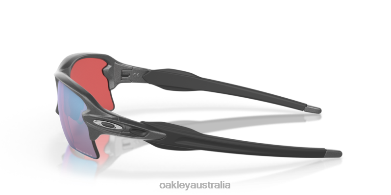 Flak 2.0 XL Prizm Snow Sapphire Lenses, Steel Frame Oakley2ZJX146