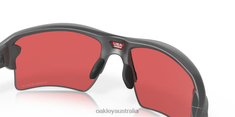 Flak 2.0 XL Prizm Snow Sapphire Lenses, Steel Frame Oakley2ZJX146