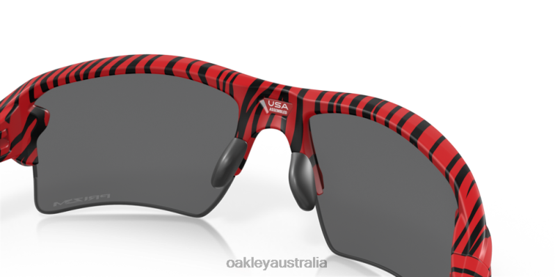 Flak 2.0 XL Red Tiger Prizm Black Lenses, Red Tiger Frame Oakley2ZJX242
