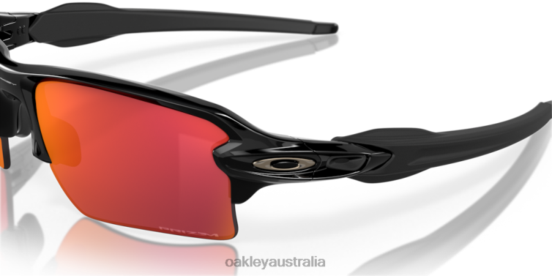 Flak 2.0 XL Team Colors Prizm Field Lenses, Polished Black Frame Oakley2ZJX136