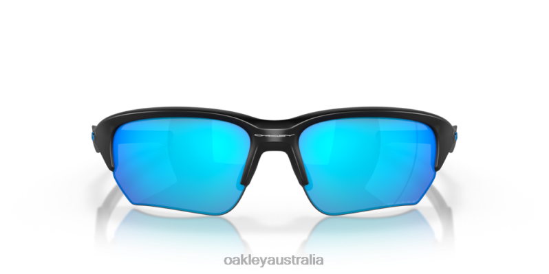 Flak Beta Sapphire Iridium Polarized Lenses, Matte Black Frame Oakley2ZJX309