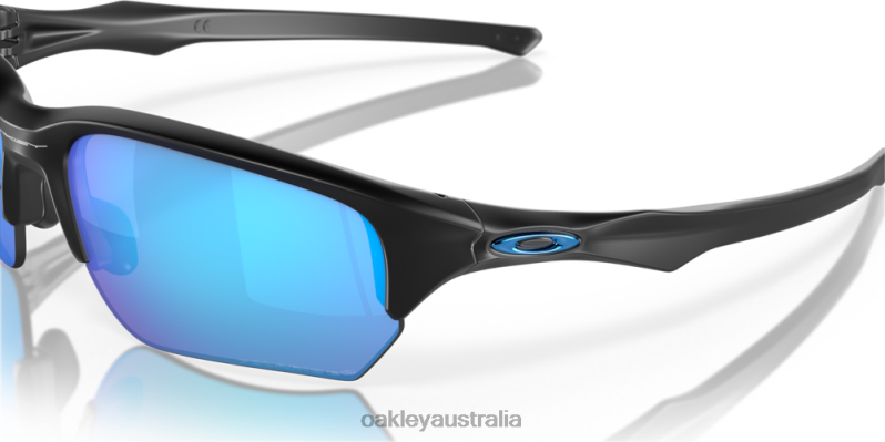 Flak Beta Sapphire Iridium Polarized Lenses, Matte Black Frame Oakley2ZJX309