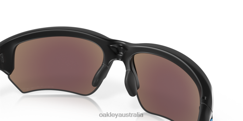 Flak Beta Sapphire Iridium Polarized Lenses, Matte Black Frame Oakley2ZJX309
