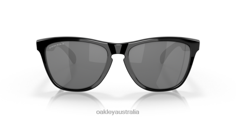 Frogskins (Low Bridge Fit) Prizm Black Lenses, Polished Black Frame Oakley2ZJX809